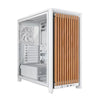 CORSAIR Frame 4000D Wood RS Modular EATX Mid Tower Cabinet ( White )