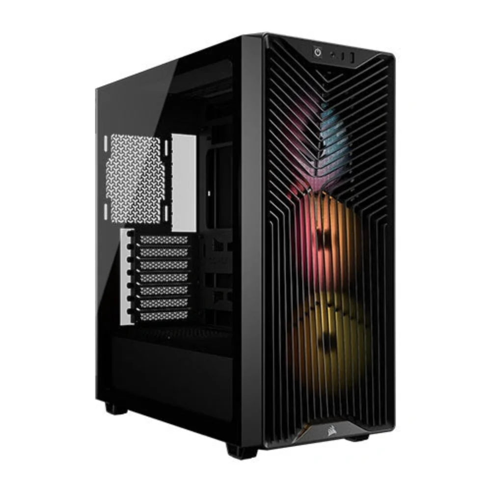 CORSAIR 3200D RS ARGB ATX Mid Tower Cabinet ( Black ) – TechCure India