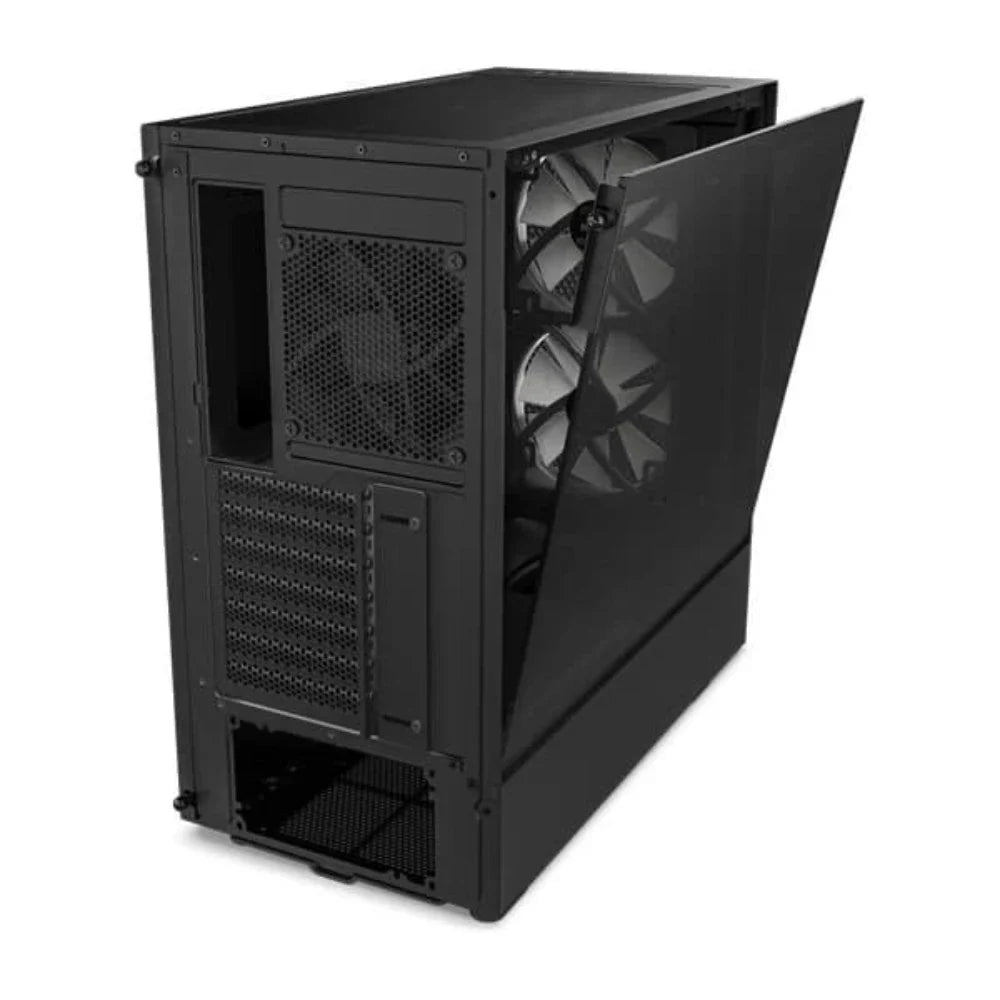 NZXT H5 Flow RGB ATX Mid Tower Cabinet (Black) - 3