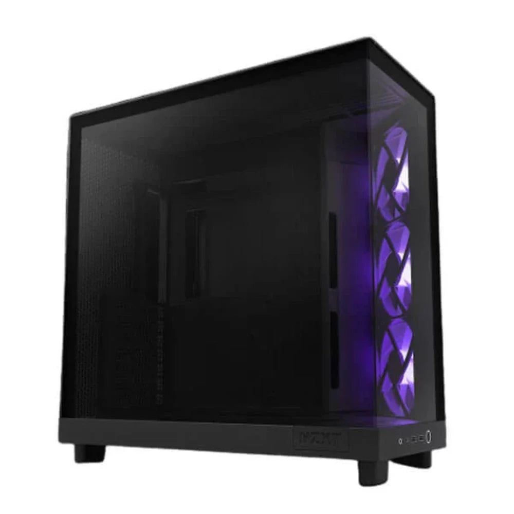 NZXT H6 Flow RGB ATX Mid Tower Cabinet (Black) - 2