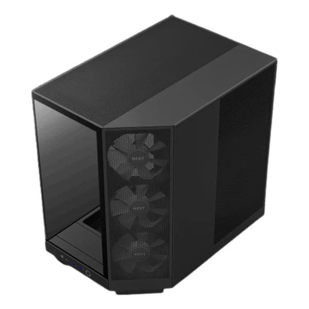 NZXT H6 Flow RGB ATX Mid Tower Cabinet (Black) - 3