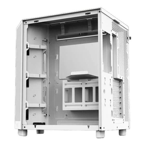 NZXT H6 Flow ATX Mid Tower Cabinet (White) – TechCure India