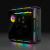 CORSAIR iCUE 5000T RGB EATX Mid Tower Cabinet (Black) - 2