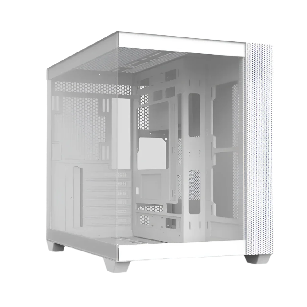 COOLER MASTER CD600 ARGB ATX Mid Tower Cabinet ( White ) - 2