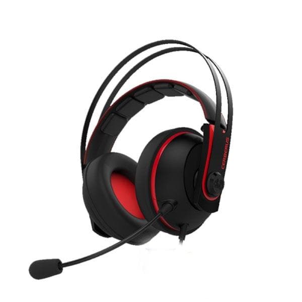 ASUS Cerberus V2 3.5mm Wired Gaming Headphone ( Red ) ( PC / Playstation / Mobile / Xbox ) - 2