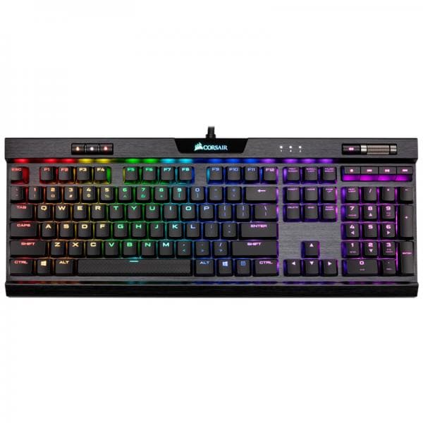 CORSAIR K70 MK.2 Full Size Mechanical Wired Gaming Keyboard ( Black ) ( Cherry MX Red Switch ) ( CH-9109017-NA ) - 4