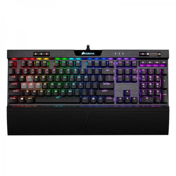 CORSAIR K70 MK.2 Rapidfire Full Size Mechanical Wired Gaming Keyboard ( Black ) ( Cherry MX Speed Switch ) ( CH-9109014-NA ) - 3