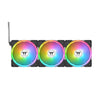 THERMALTAKE Swafan EX12 120mm ARGB Cabinet Fan ( Black ) ( Triple Pack )