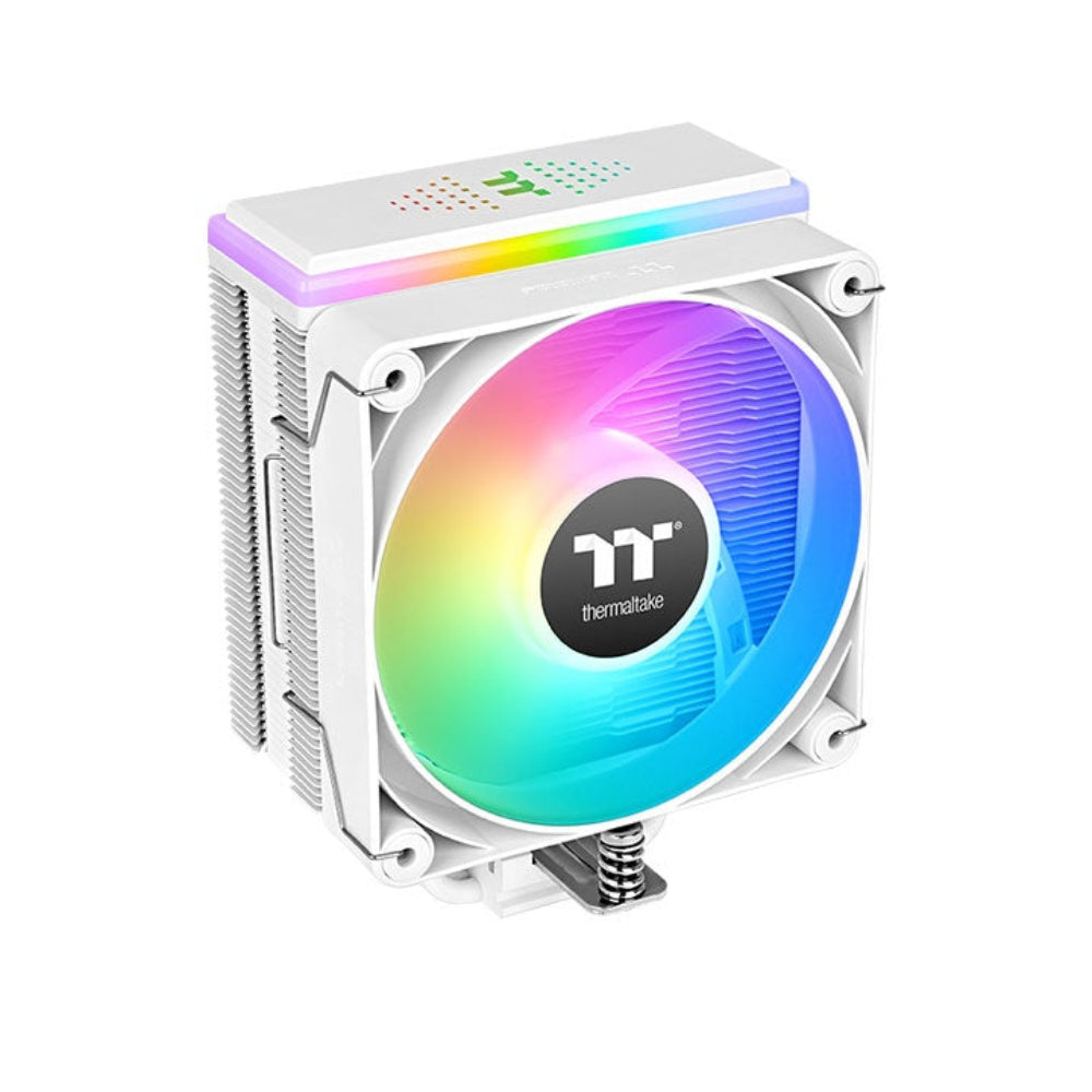 THERMALTAKE ASTRIA 200 ARGB Single Tower CPU Air Cooler ( Snow White ) – TechCure India