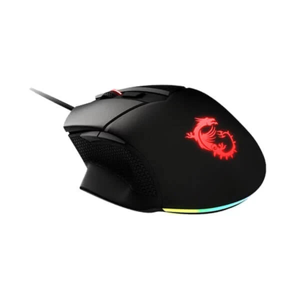 MSI Clutch GM20 Elite Wired Ergonomic Gaming Mouse ( CLUTCH-GM20-ELITE ) ( 6400DPI / 6 Macro Button ) ( Black ) - 4