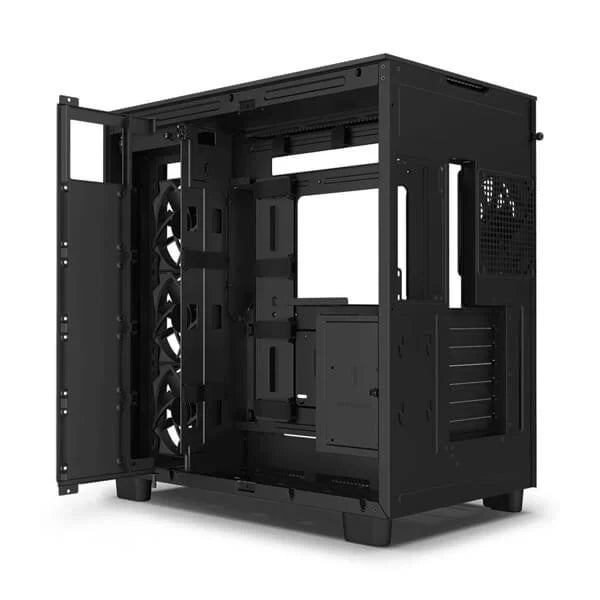 NZXT H9 Flow ATX Mid Tower Cabinet (Black) - 4