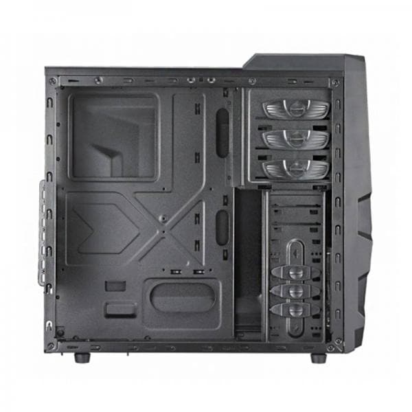 COOLER MASTER K380 ATX Mid Tower Cabinet (Black) - 4