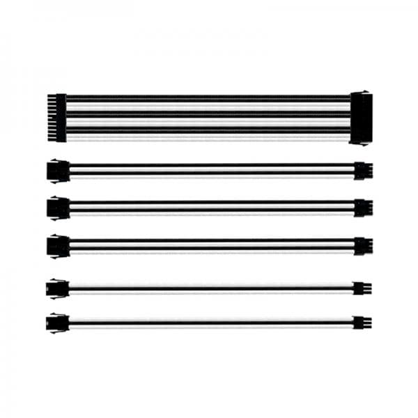 COOLER MASTER PSU Extension Cable (White/Black)