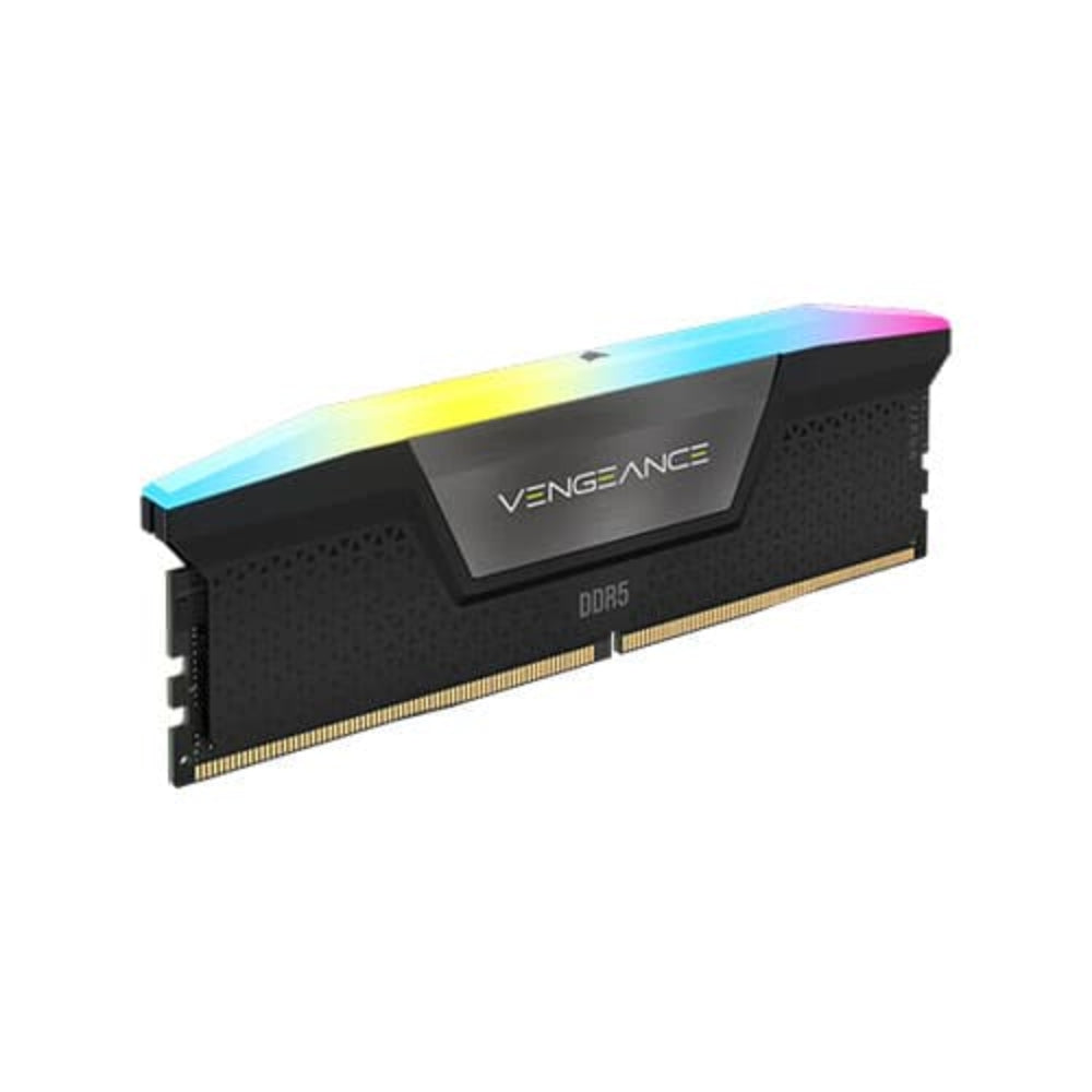 CORSAIR Vengeance RGB 16GB ( 16GBx1 ) 5200MHz DDR5 Desktop RAM ( CL40 ) - 2