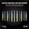 CORSAIR Vengeance RGB 16GB ( 16GBx1 ) 5200MHz DDR5 Desktop RAM ( CL40 ) - 6