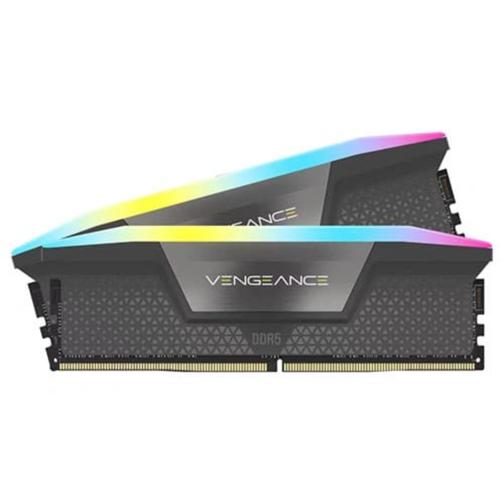 CORSAIR Vengeance RGB 16GB ( 16GB x 1 ) 6000MHz DDR5 RAM ( Black ) ( CL38 ) - 2
