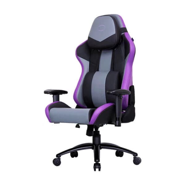 COOLER MASTER Caliber R3 Gaming Chair (Purple-Black) - 2