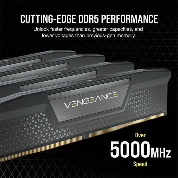 Corsair Vengeance 16GB 5600MHz CL40 DDR5 RAM – TechCure India