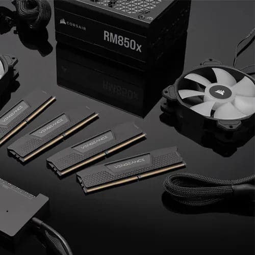CORSAIR Vengeance 32GB ( 16GB x 2 ) 5600MHz DDR5 RAM ( Black ) ( CL40 ) - 4