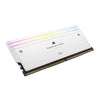 CORSAIR Dominator Titanium RGB 64GB ( 32GB x 2 ) 6600MHz DDR5 RAM ( White ) ( CL32 ) - 3