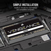 CORSAIR Vengeance 32GB ( 32GB x 1 ) 4800MHz DDR5 Laptop RAM ( CL40 ) - 6