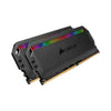 CORSAIR Dominator Platinum RGB 32GB ( 16GB x 2 ) 3600MHz DDR4 RAM - 6