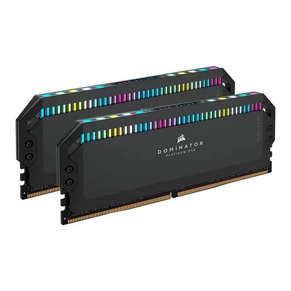 CORSAIR Dominator Platinum RGB 64GB ( 32GBx2 ) 5600MHz DDR5 RAM ( CL40 ) - 2