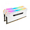 CORSAIR Vengeance RGB Pro 64GB ( 32GBx2 ) 3200MHz DDR4 RAM ( White ) ( CL16 ) - 2