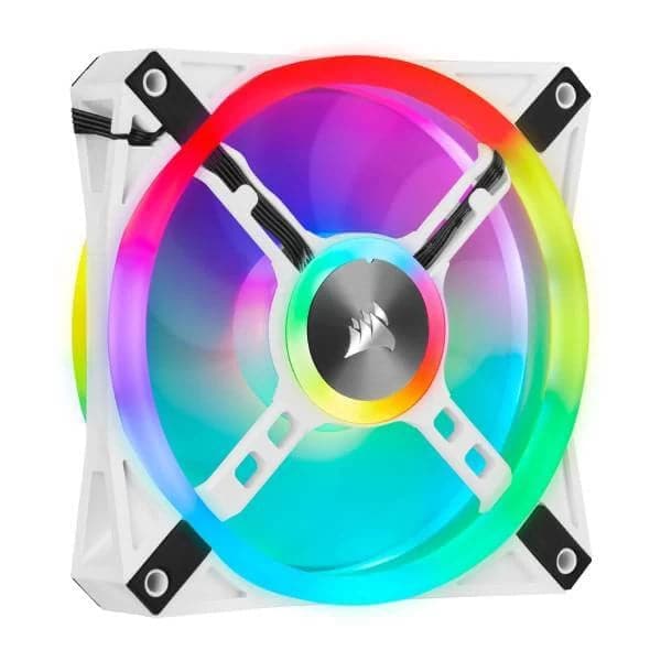 CORSAIR ICUE QL120 120mm RGB Cabinet Fan (White) (Single Pack) - 2