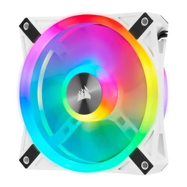 CORSAIR ICUE QL120 120mm RGB Cabinet Fan (White) (Single Pack) - 4