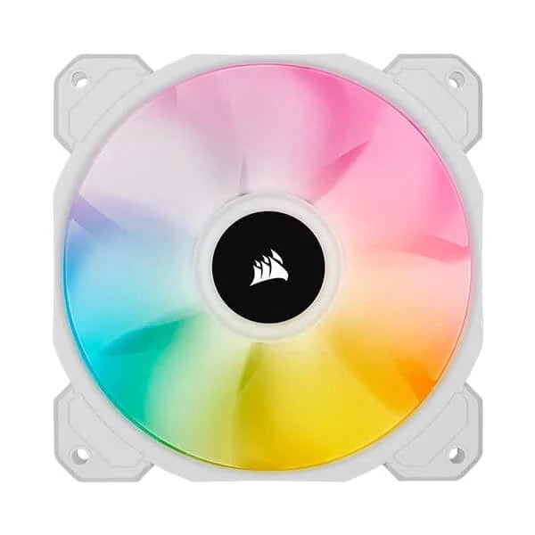 CORSAIR ICUE SP120 120mm RGB Elite Cabinet Fan (White) (Single Pack) - 2