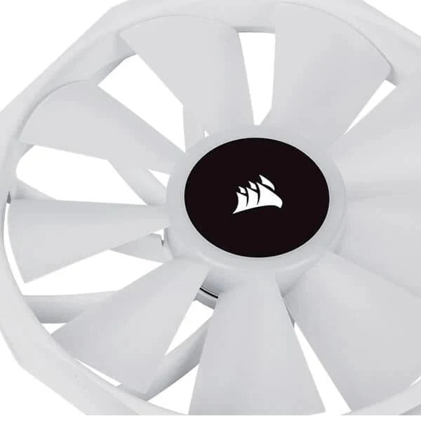 CORSAIR ICUE SP140 140mm RGB Elite White Cabinet Fan (White) (Single Pack) - 5