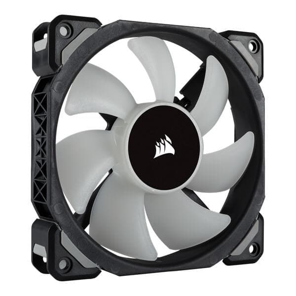 CORSAIR ML120 Pro 120mm RGB Cabinet Fan (Black) (Triple Pack) - 2