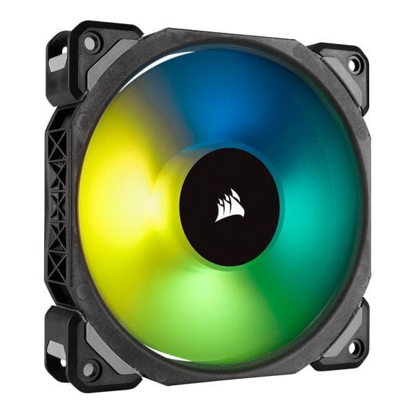 CORSAIR ML120 Pro 120mm RGB Cabinet Fan (Black) (Triple Pack) - 3