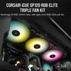 CORSAIR ICUE SP120 120mm RGB Elite Cabinet Fan (Black) (Triple Pack) - 4