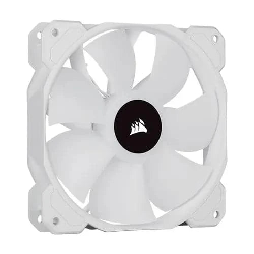 CORSAIR ICUE SP120 120mm RGB With Lighting Node Core Elite Cabinet Fan (White) (Triple Pack) - 3
