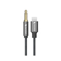 coconut AX12 Lightning to 3.5mm AUX Audio 1M Cable,6 Months Warranty Lightning to 3.5mm AUX Audio, Nylon Braided – TechCure India