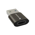 coconut OT07 USB 3.0 to Type C OTG Adapter, Aluminum Body (Black) – TechCure India