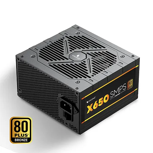 Coconut SM70 X650 Bronze 650 Watt SMPS – Model SM70-650W-BK – TechCure India