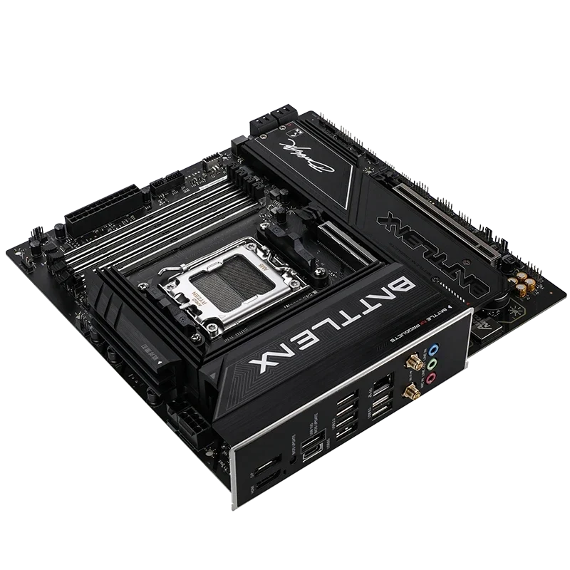 Colorful BATTLE-AX B850M-PLUS S WIFI7 V14 AMD B850 M-ATX Motherboard (Black) – photo 3 – TechCure India