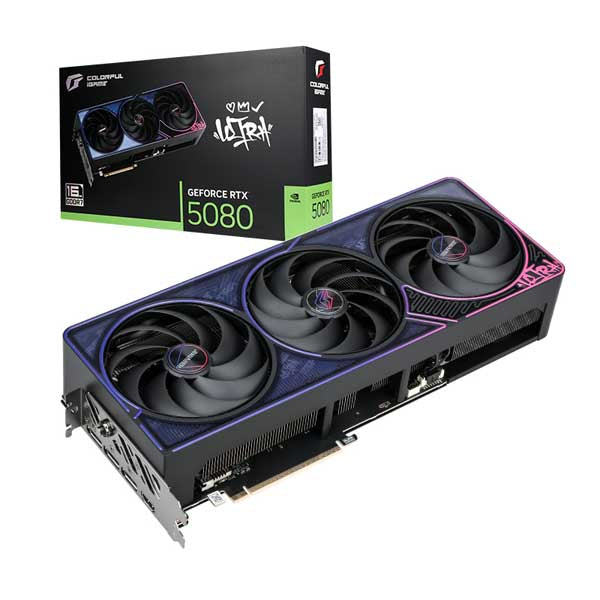 Colorful iGame GeForce RTX 5080 Ultra OC 16GB V2-V Graphics Card – TechCure India