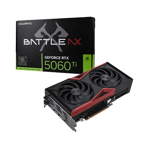 Colorful RTX 5060 Ti Battle AX DUO 16GB-V Graphics Card – TechCure India