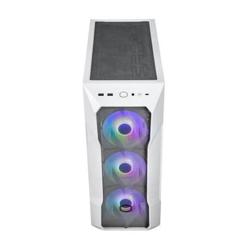 COOLER MASTER Masterbox TD500 Mesh V2 EATX Mid Tower Cabinet (White) - 2