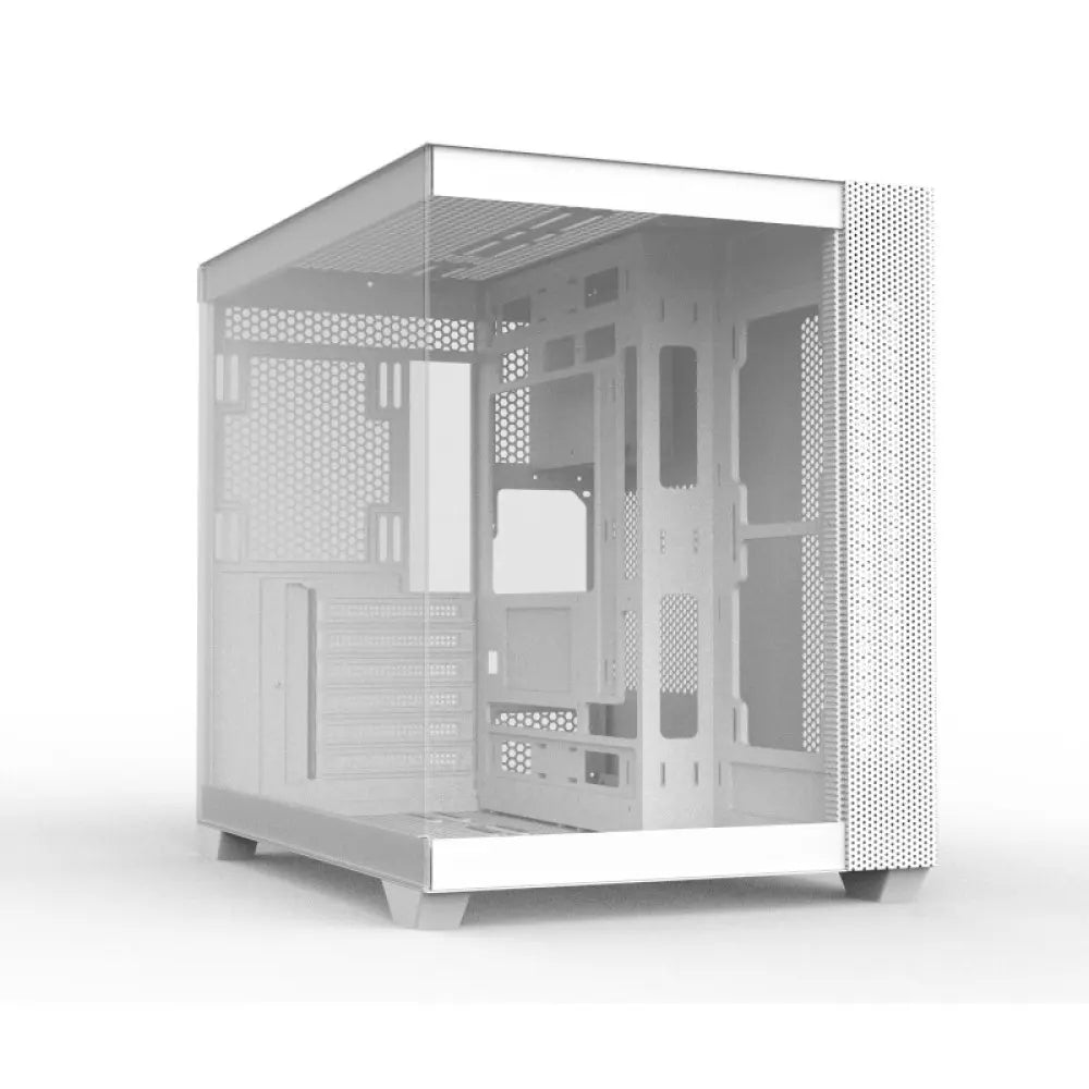Cooler Master CD600 Mid Tower ATX Cabinet White (CD600-WHNN-S00) – TechCure India