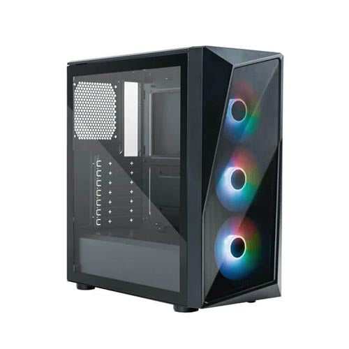 Cooler Master CMP520 ARGB Mid Tower ATX Cabinet (Black) CP520-KGNN-S00 – TechCure India