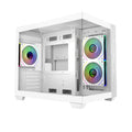 COOLER MASTER Elite 481 Wood ARGB MATX Mini Tower Cabinet ( White ) – TechCure India
