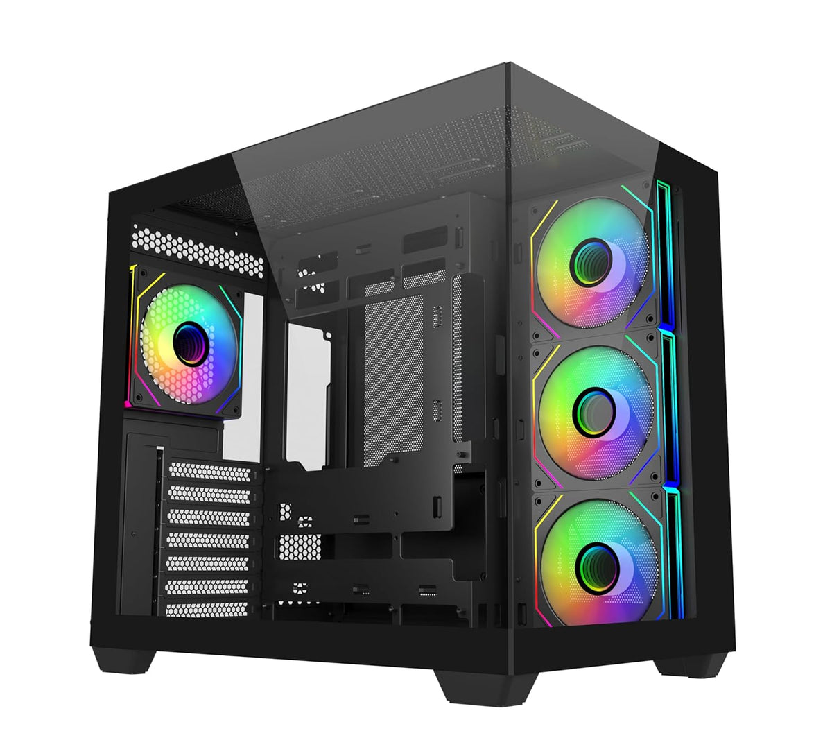 COOLER MASTER ELITE 681 COMPUTER CASE ARGB BLACK – TechCure India