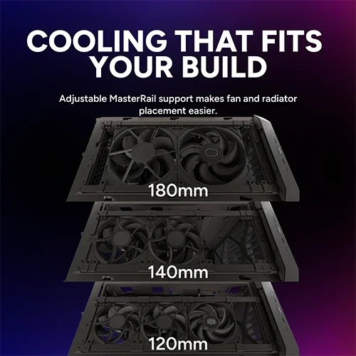 Cooler Master HAF II 500 Black Full Tower Gaming Cabinet – TechCure India