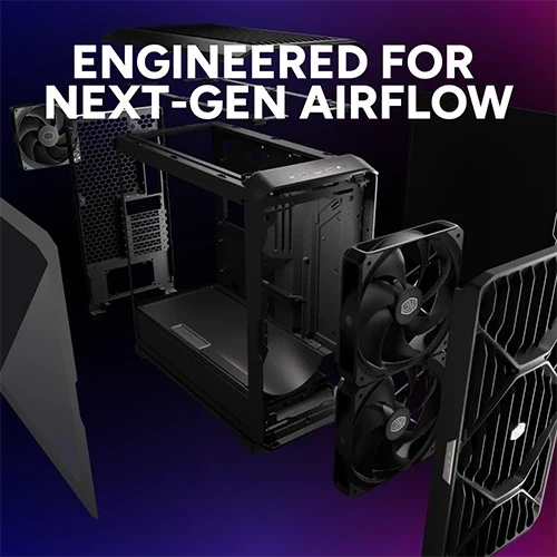 Cooler Master HAF II 500 Black Full Tower Gaming Cabinet – TechCure India