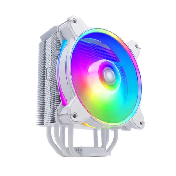 Cooler Master Hyper 212 Halo ARGB CPU Air Cooler (White) RR-S4WW-20PA-R1 – TechCure India